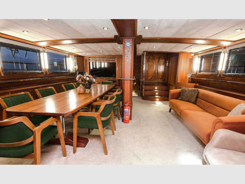 Ada Deniz gulet yacht interior saloon