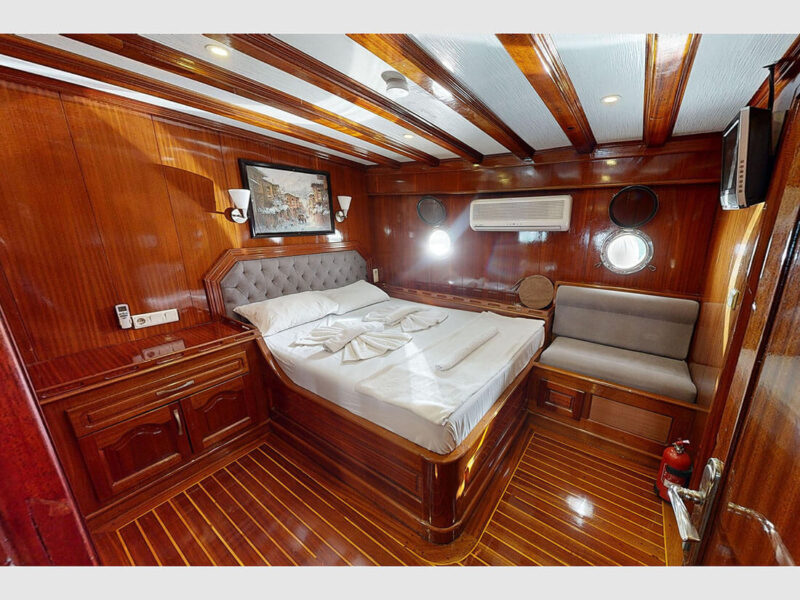Diamond Lila charter gulet interior double cabin
