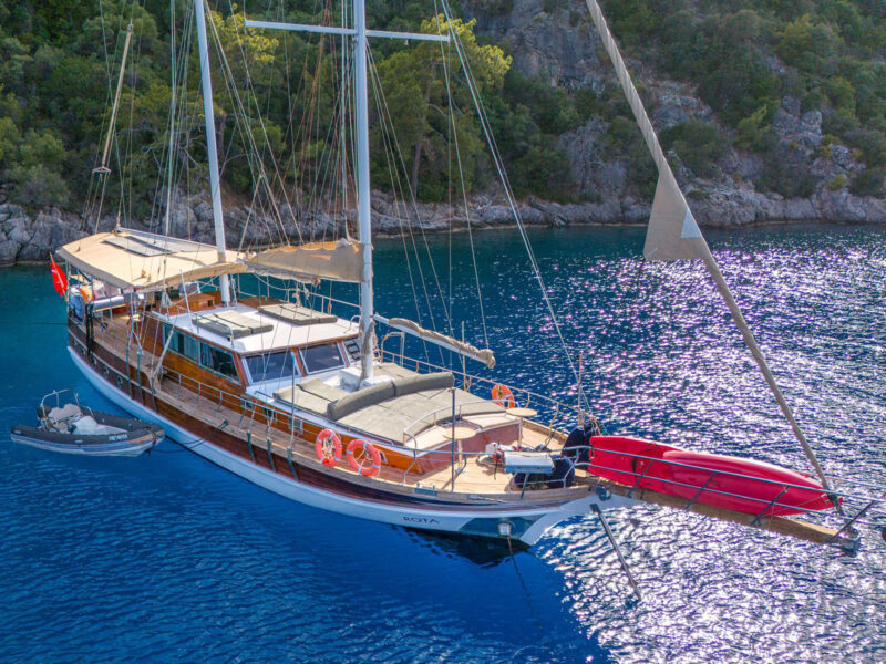 gulet rota yacht charter fethiye