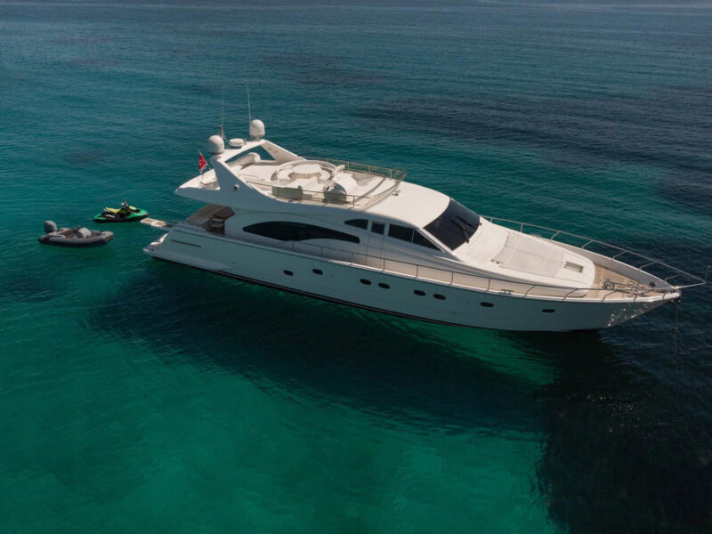 Ferretti 68 Simply Brilliant yacht mykonos