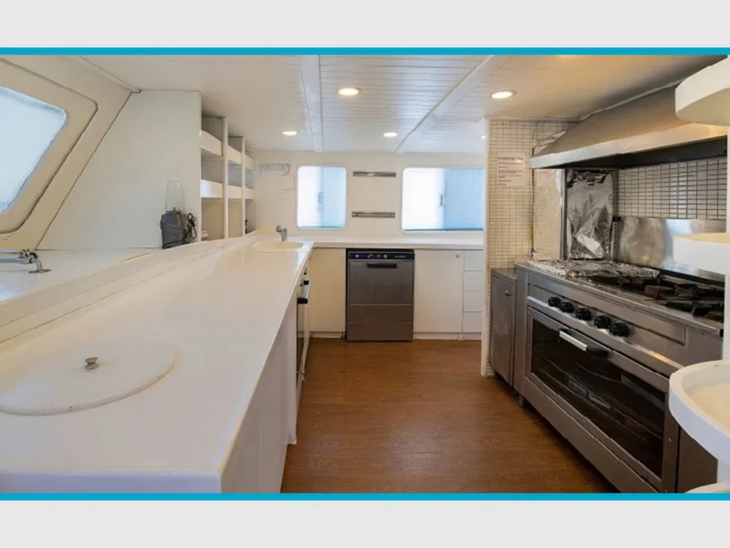 Oguz Bey gulet interior galley