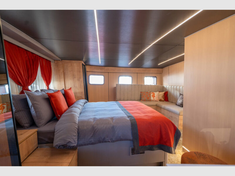 Princess Alize Gulet Interior Aft Master Cabin