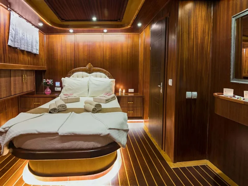 S Nur Taylan gulet interior double cabin