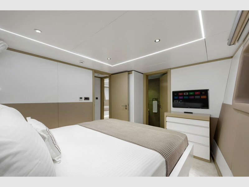 Tanway Trawler Yacht Interior Double Cabin