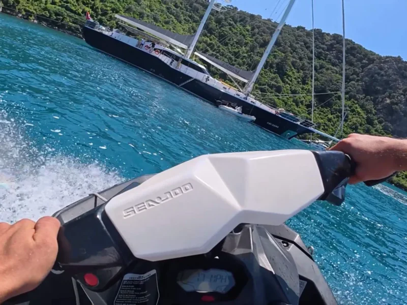 Ubi Bene gulet charter yacht jetski