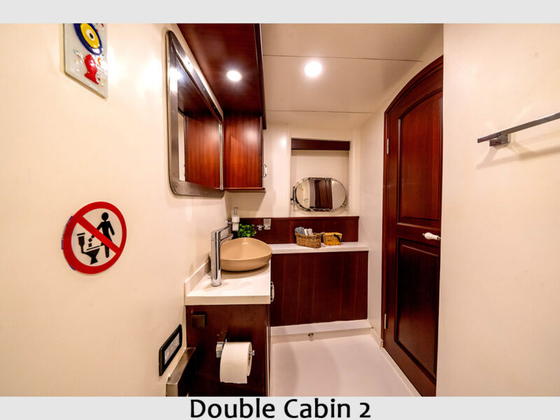 Virtuoso gulet interior double cabin 2 bathroom