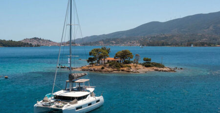 el martina Lagoon 46 lefkas greece