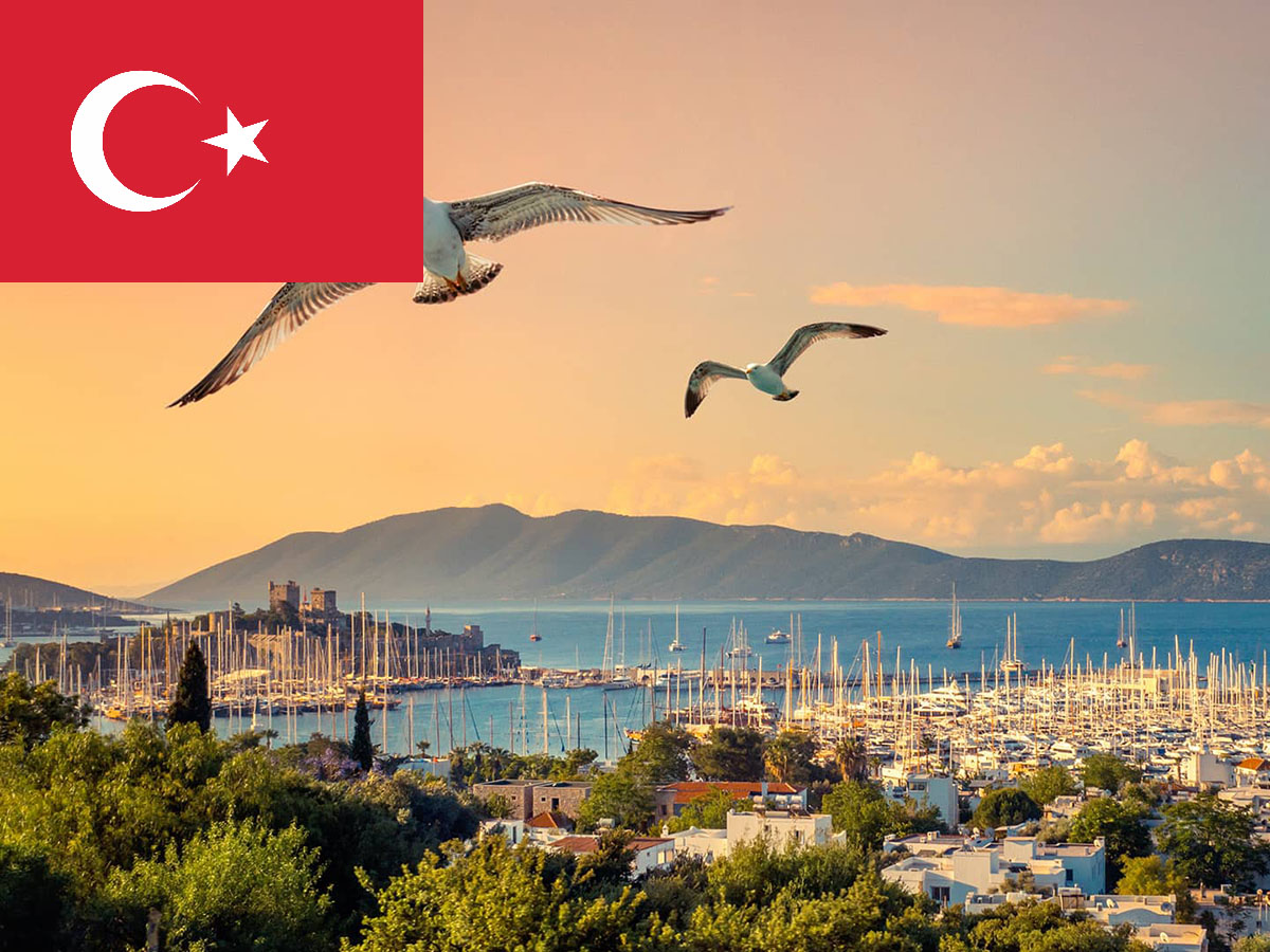 route Bodrum Hisaronu yacht charter itinerary
