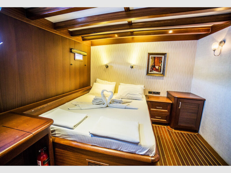 Freedom gulet interior double cabin