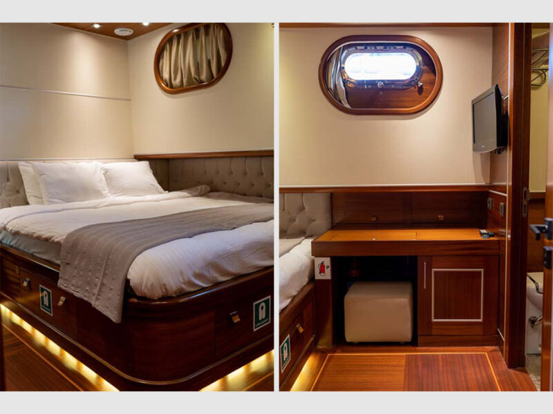 Interior Standard Double Cabin Gulet La Bella Vita