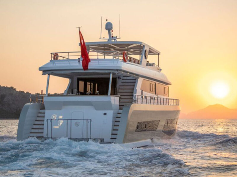 By CF Trawler charter yacht cruising