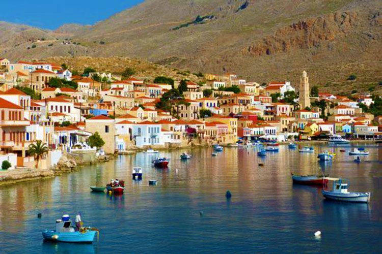 Nimporio Chalki Harbour