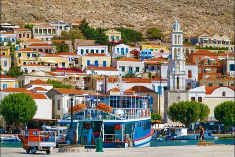 Nimporio Chalki Harbour