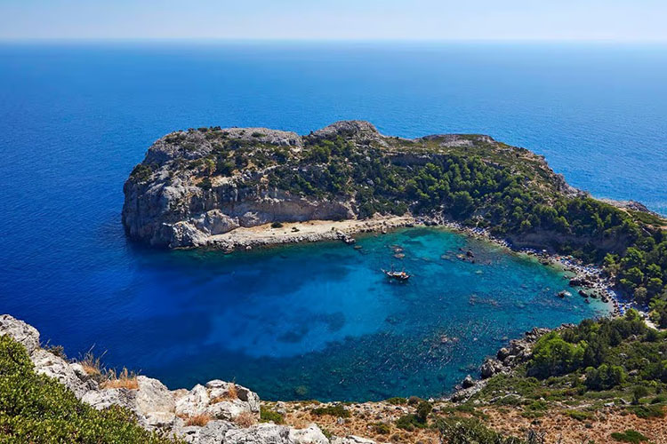 Anthony Quinn Bay Rhodes Island