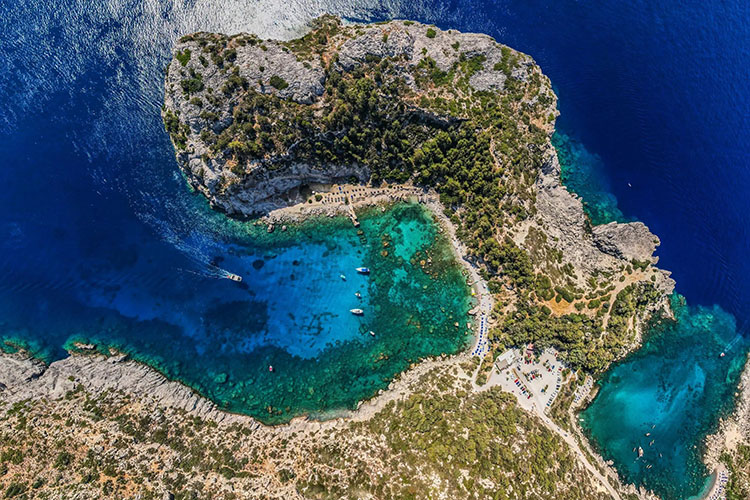 Anthony Quinn Bay Rhodes Island
