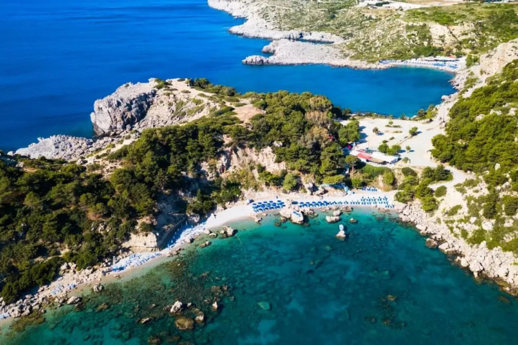 Anthony Quinn Bay Rhodes Island