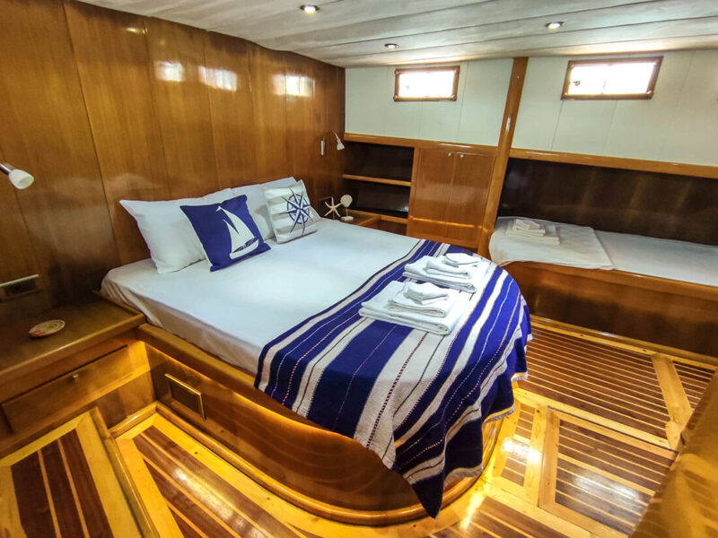 Cagan 2 gulet interior master cabin