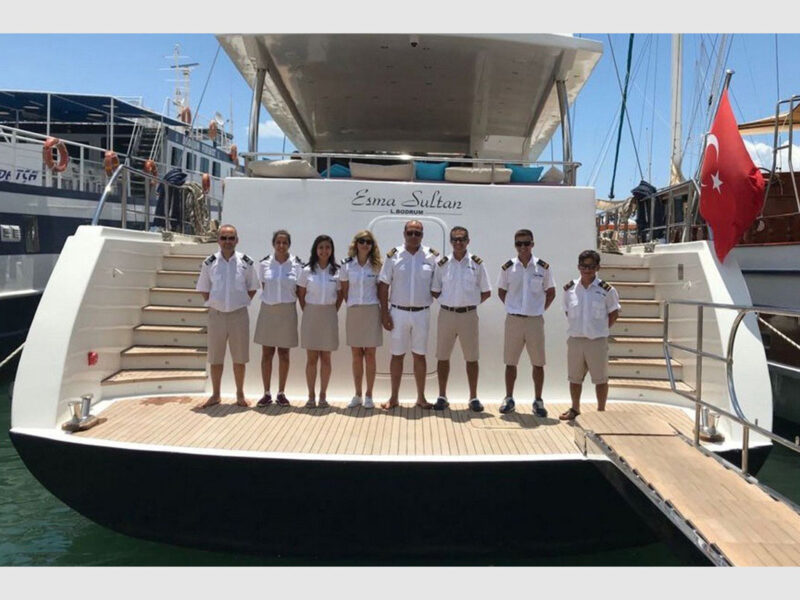 Esma Sultan gulet crew