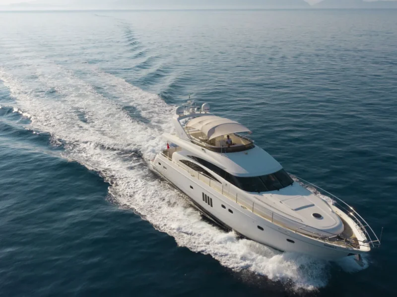 Bormus-2 motor yacht charter Gocek, cruising fast