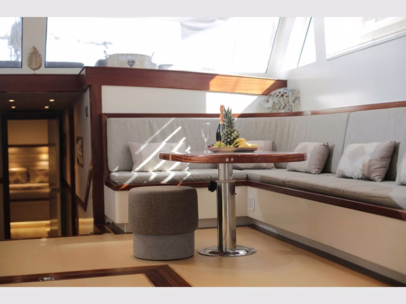 Grand Sailor gulet interior saloon