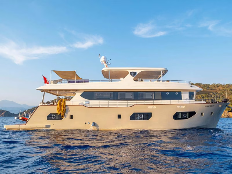 Lycian Dream Trawler Yacht Charter Fethiye