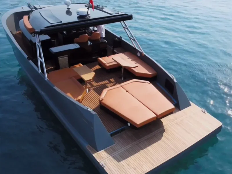 Gocek boat trip hourly rent speedboat BB