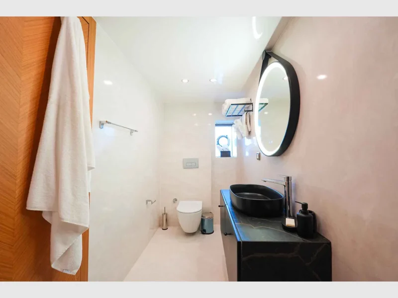 King of The Sea gulet luxury charter yacht triple cabin 1 bathroom