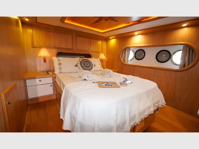 Perla Del Mar gulet interior double cabin 1
