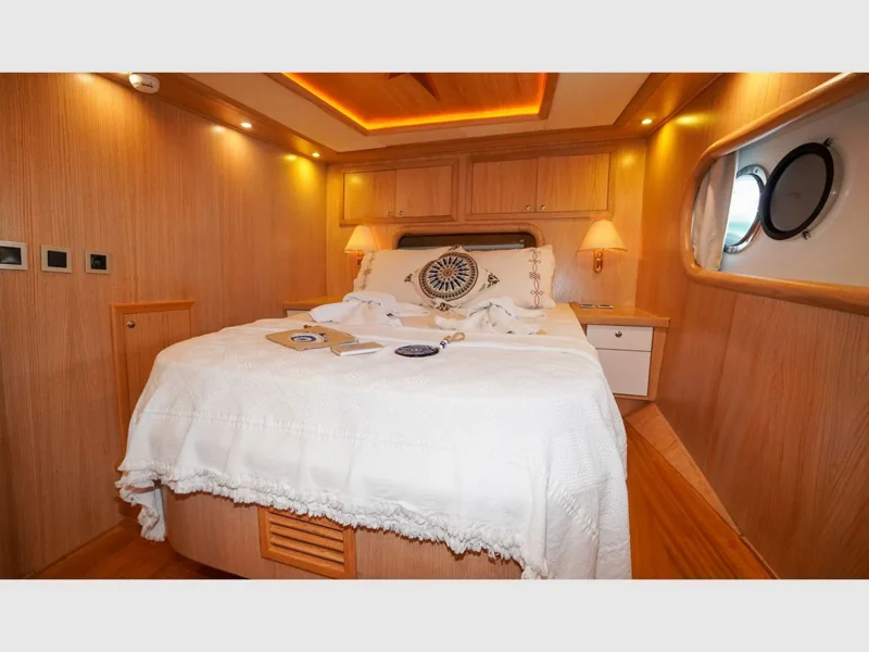 Perla Del Mar gulet interior double cabin 1