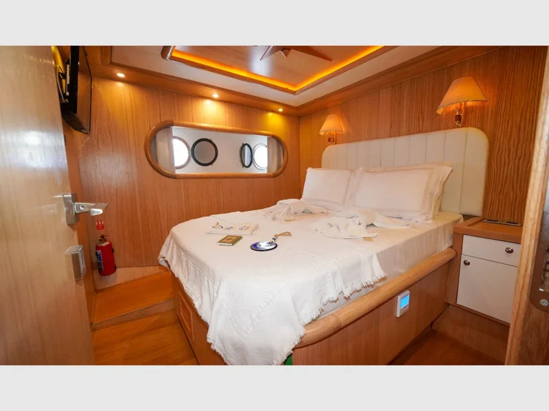 Perla Del Mar gulet interior double cabin 4
