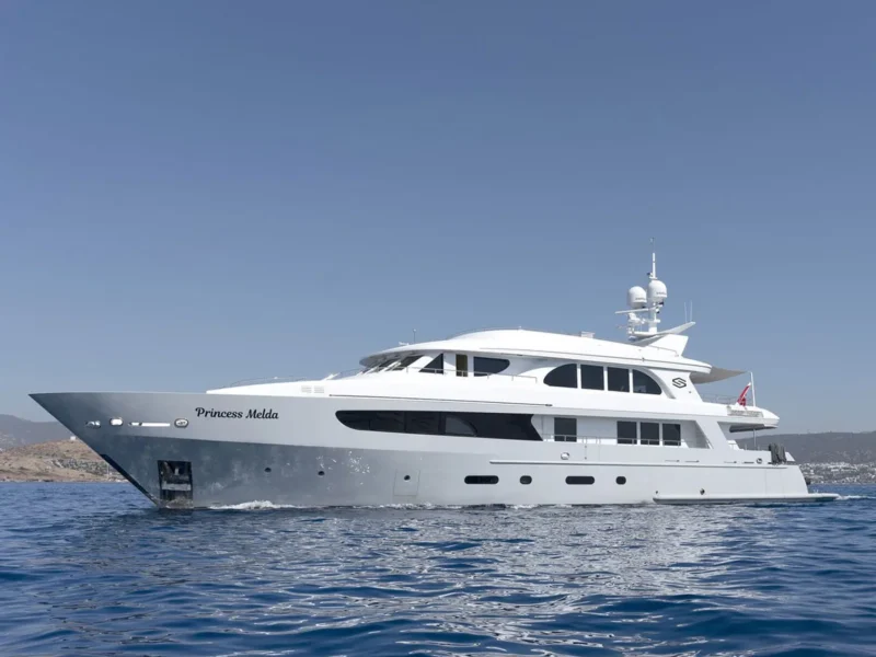 Princess Melda motor yacht charter