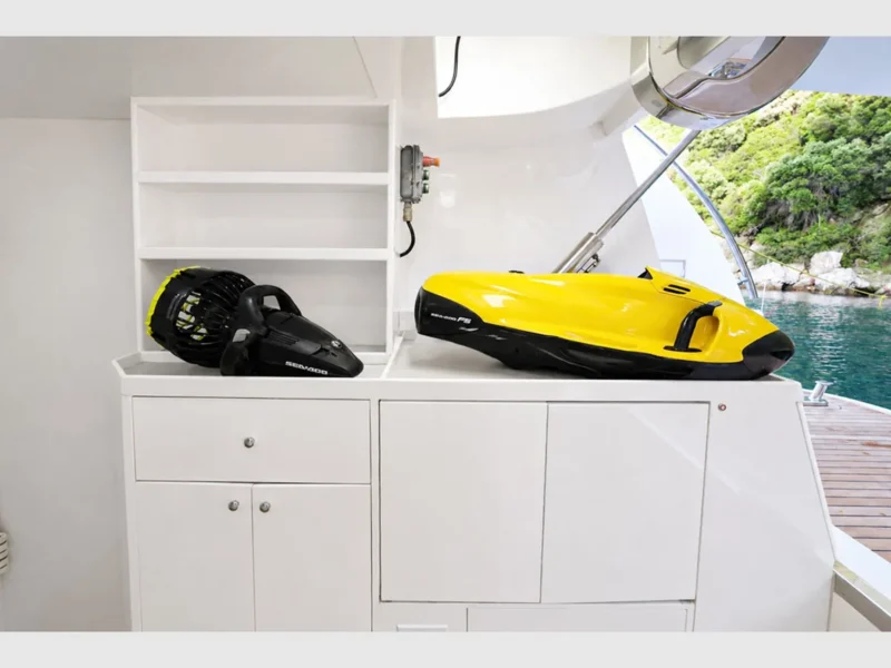 Panfeliss motoryat kiralık lüks yat su oyuncakları seascooter ve seabob