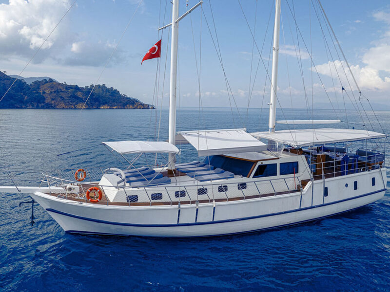 Gulet Bir Deniz Masalı Dış Görüntü İskele Tarafı