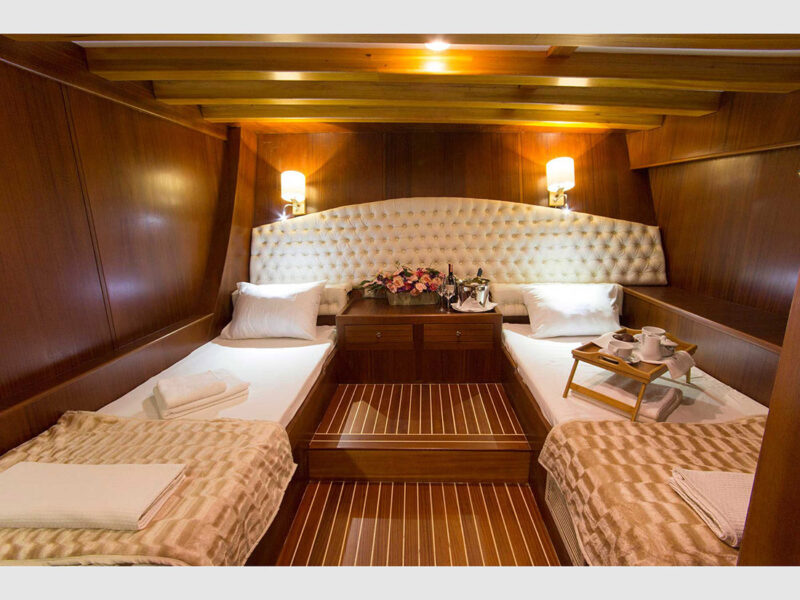 Boreas Gulet İç Mekan Twin Cabin