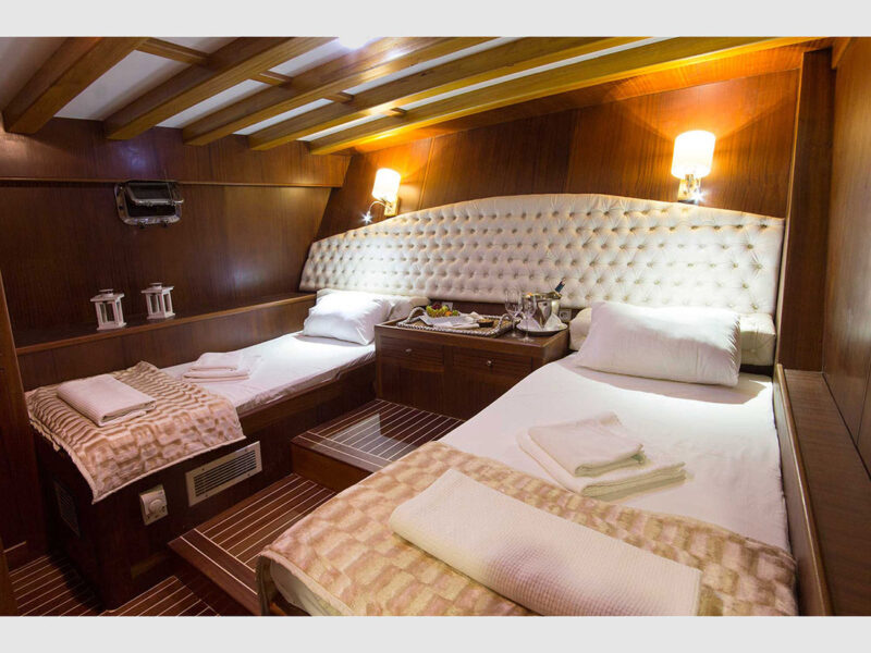 Boreas Gulet İç Mekan Twin Cabin