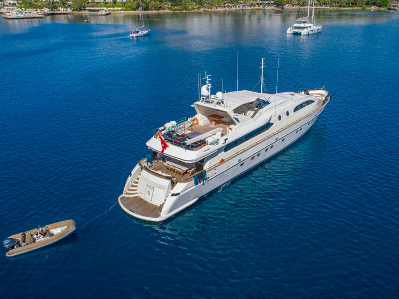 Sanref Falcon 115 yat kiralama Bodrum