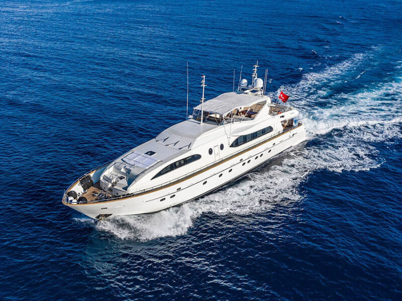 Sanref Falcon 115 yat kiralama Bodrum