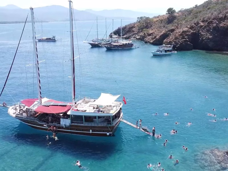 Fethiye 12 Adalar tekne turu yelkenli gulet