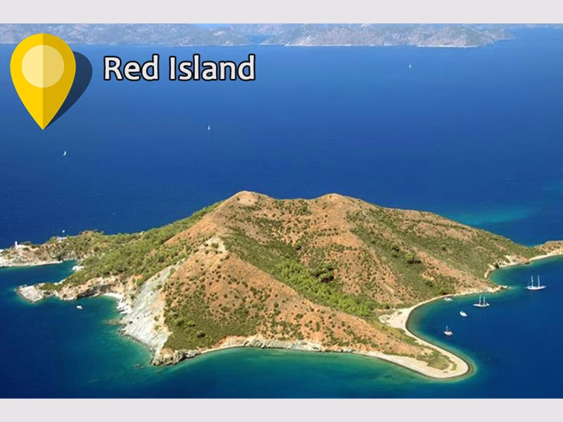 Fethiye 12 Adalar tekne turu durak Kızıl Ada
