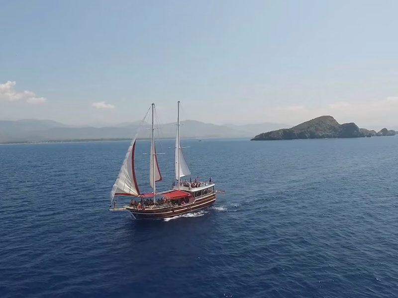 Fethiye 12 Adalar tekne turu yelkenli gulet