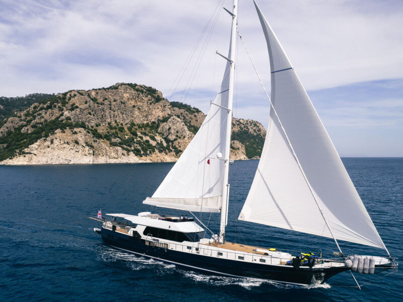 motor sailer good life yat yunanistan