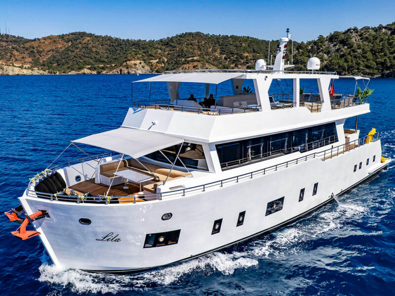 Lila trawler Fethiye motoryat kiralama