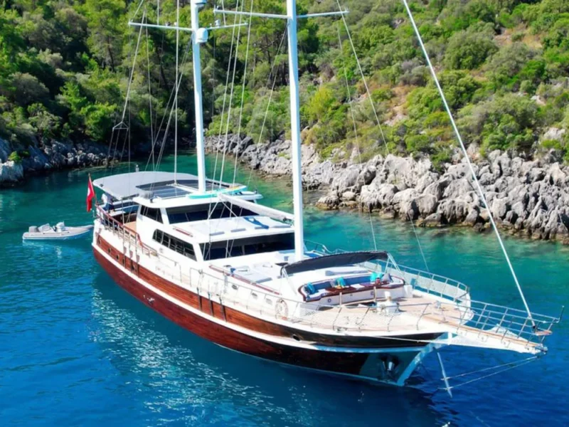 Maya gulet Fethiye yat kiralama mavi yolculuk