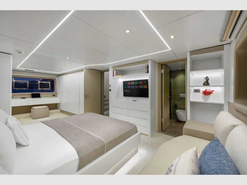 Tanway Trawler Yat İç Mekan Master Kabin