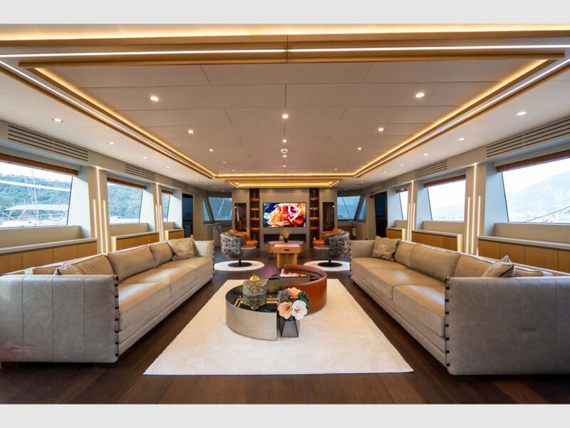 MS North Wind iç mekan salon