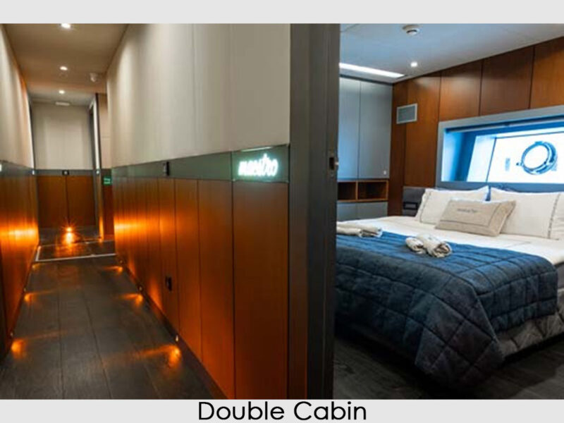 MS North Wind iç mekan double kabine giriş