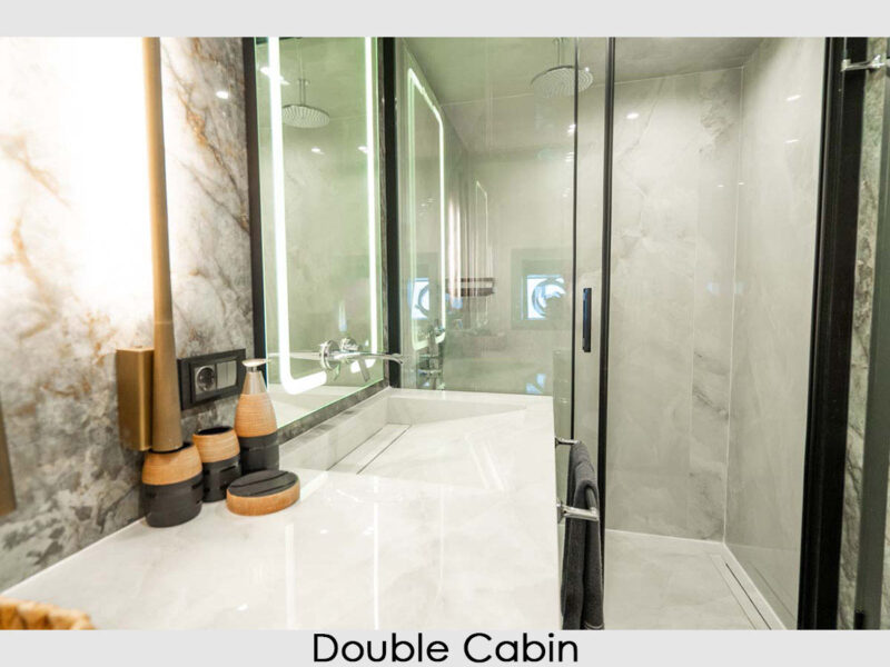 MS North Wind iç mekan double kabin banyo