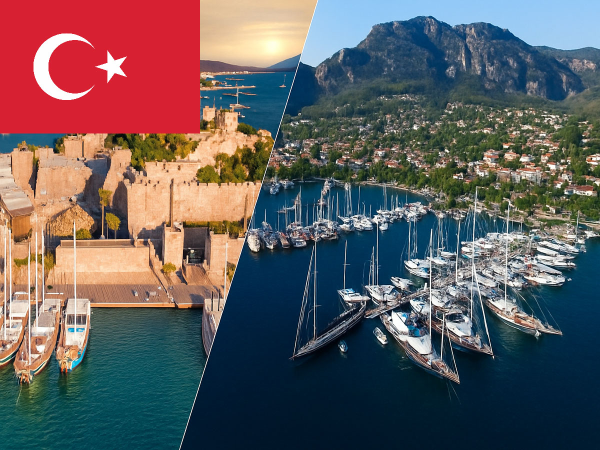 Bodrum Göcek tek yön rota