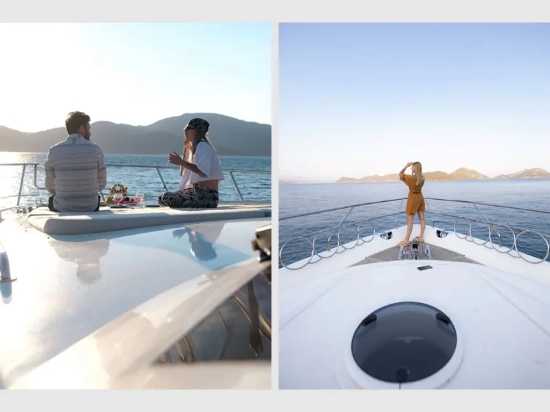 Bormus-2 Princess 21M motoryat dış mekan ön güverte