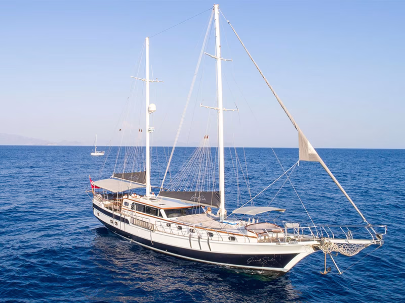 Grand Sailor gulet Marmaris yat kiralama mavi yolculuk